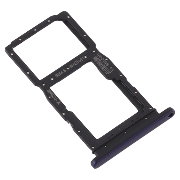 SIM Card Tray + SIM Card Tray / Micro SD Card Tray for Huawei Honor 9X Pro