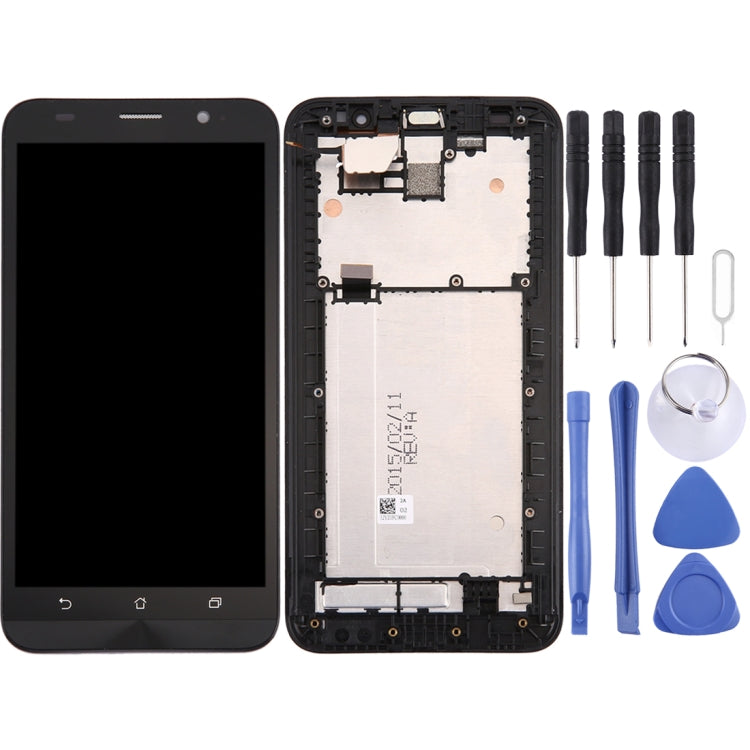 LCD Screen and Digitizer Full Assembly with Frame for Asus ZenFone 2 / ZE550ML , ZenFone 2