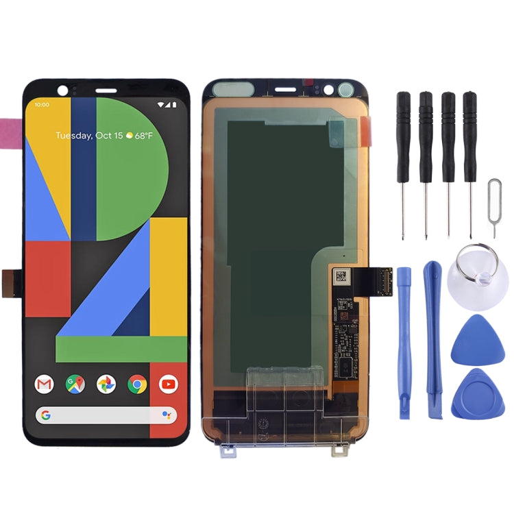 LCD Screen and Digitizer Full Assembly for Google Pixel 4
