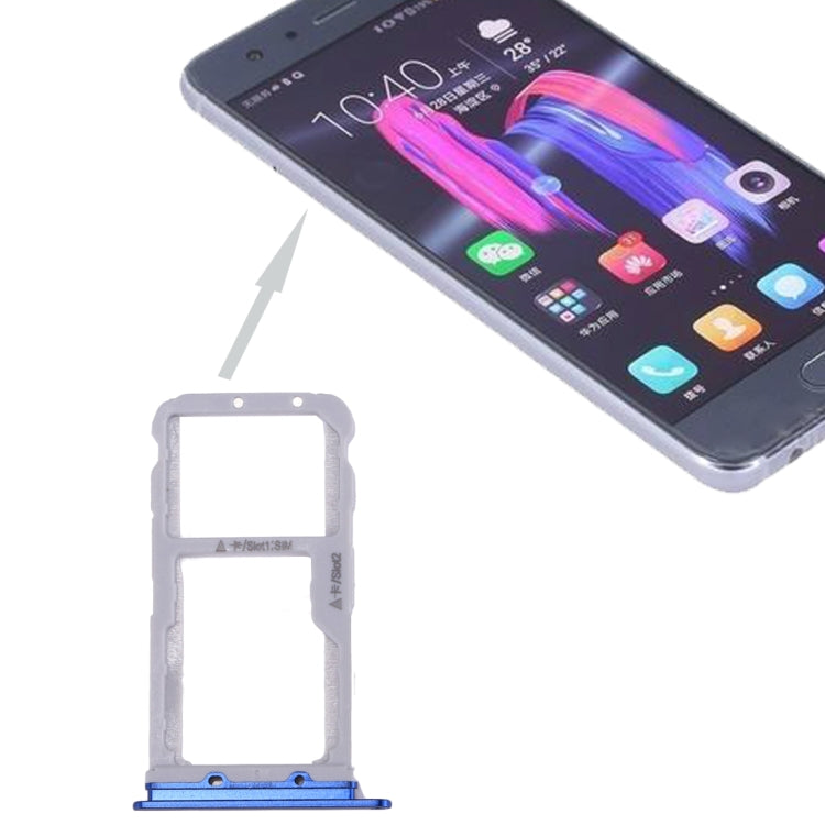 For Huawei Honor 9 SIM Card Tray & SIM / Micro SD Card Tray, For Huawei Honor 9, For Honor 9