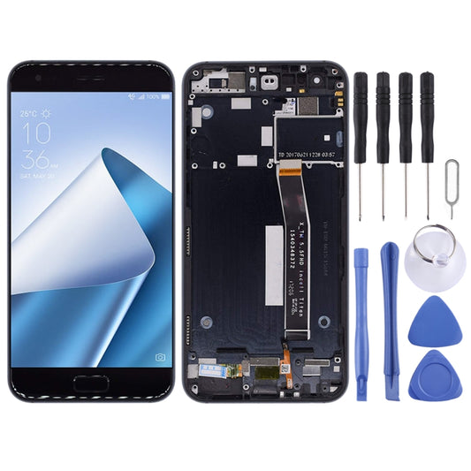 LCD Screen and Digitizer Full Assembly with Frame for Asus ZenFone 4 ZE554KL Z01KDA Z01KD Z01KS, For Asus ZE554K, For Asus ZE554KL