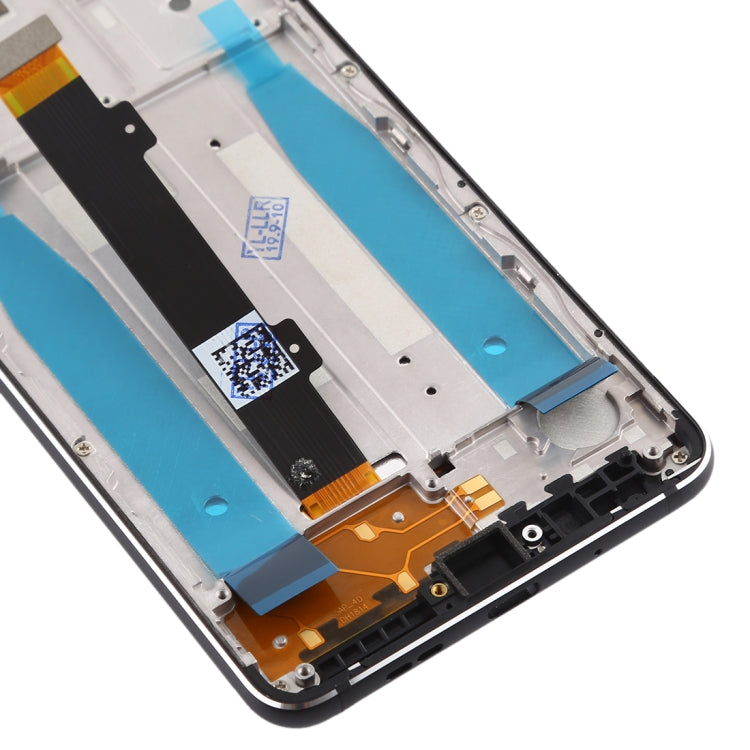 LCD Screen and Digitizer Full Assembly with Frame & Side Keys for Nokia 3.1 TA-1049 TA-1057 TA-1063 TA-1070, For Nokia 3.1