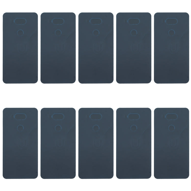 10 PCS Back Housing Cover Adhesive for LG V40 ThinQ, For LG V40 ThinQ