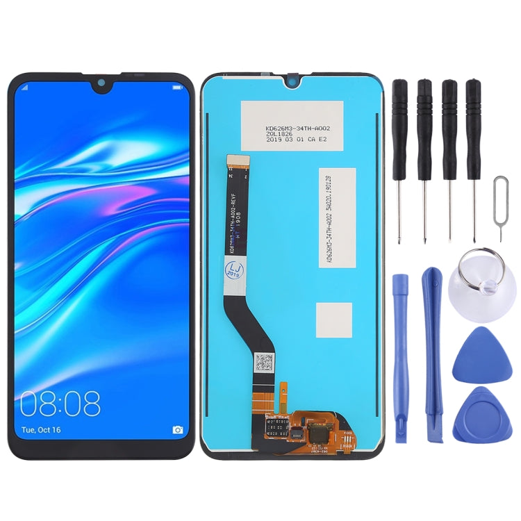 LCD Screen and Digitizer Full Assembly for Huawei Y7 (2019)