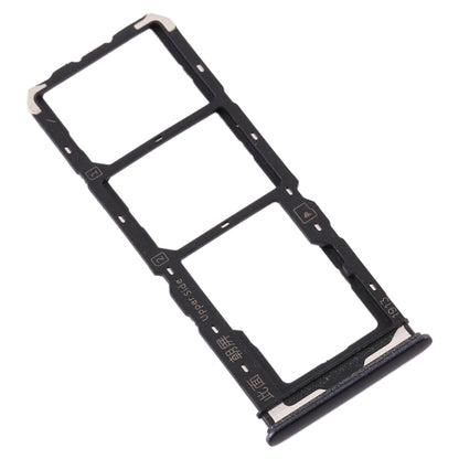For Vivo Y7s SIM Card Tray + SIM Card Tray + Micro SD Card Tray, For Vivo Y7s