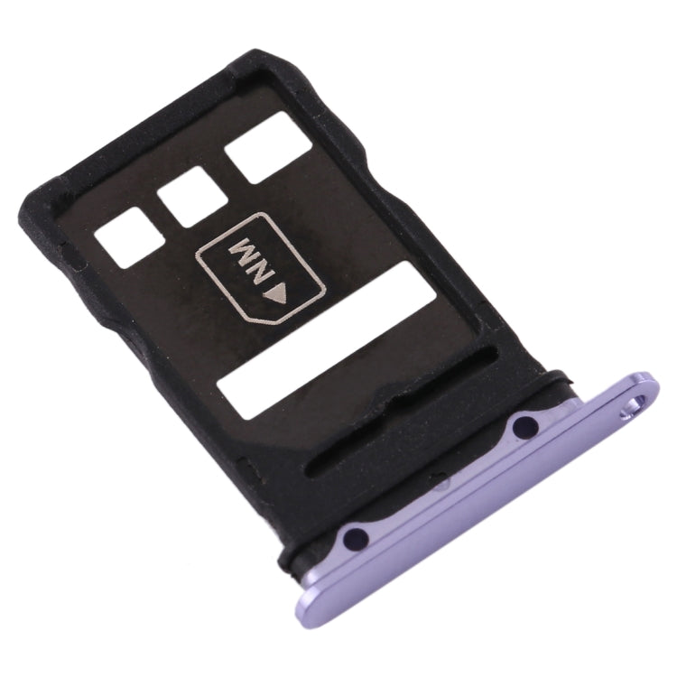 Original SIM Card Tray + NM Card Tray for Huawei Mate 30, For Huawei Mate 30