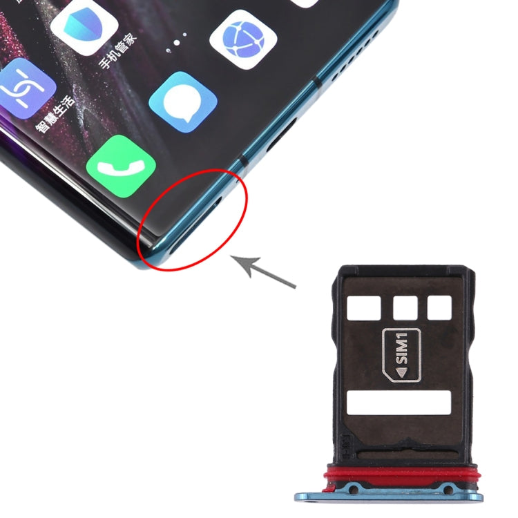 Original SIM Card Tray + NM Card Tray for Huawei Mate 30 Pro, For Mate 30 Pro, For Huawei Mate 30 Pro