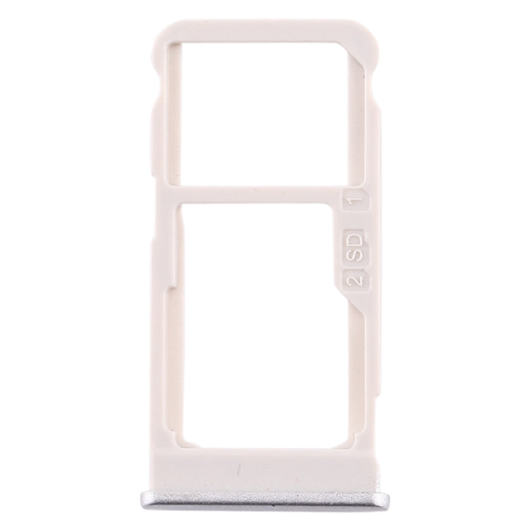 SIM Card Tray + SIM Card Tray / Micro SD Card Tray for Nokia 5.1 Plus / X5 TA-1102 TA-1105 TA-1108 TA-1109 TA-1112 TA-1120 TA-1199, For Nokia 5.1 Plus