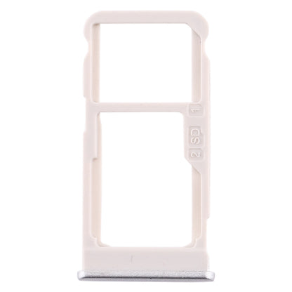 SIM Card Tray + SIM Card Tray / Micro SD Card Tray for Nokia 5.1 Plus / X5 TA-1102 TA-1105 TA-1108 TA-1109 TA-1112 TA-1120 TA-1199, For Nokia 5.1 Plus