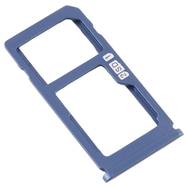 SIM Card Tray + SIM Card Tray / Micro SD Card Tray for Nokia 8 / N8 TA-1012 TA-1004 TA-1052, For Nokia 8