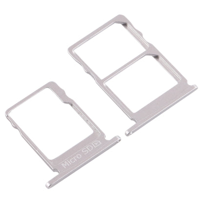 SIM Card Tray + SIM Card Tray + Micro SD Card Tray for Nokia 5 / N5 TA-1024 TA-1027 TA-1044 TA-1053, For Nokia 5