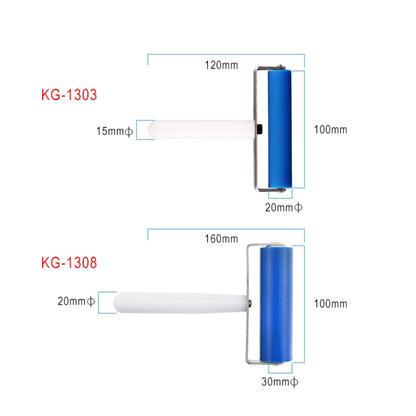 Kaisi 1303 Silicone Roller Tool Mobile Cell Phone Screen Protector Pasting Roller Wheel LCD OCA Polarizing Tools, Kaisi 1303