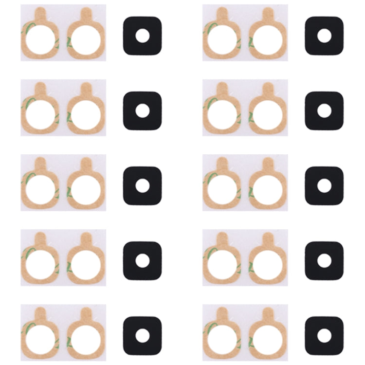 For Galaxy A5 (2018) / A8 (2018) / A530 10pcs Back Camera Lens Cover with Sticker, Galaxy A530