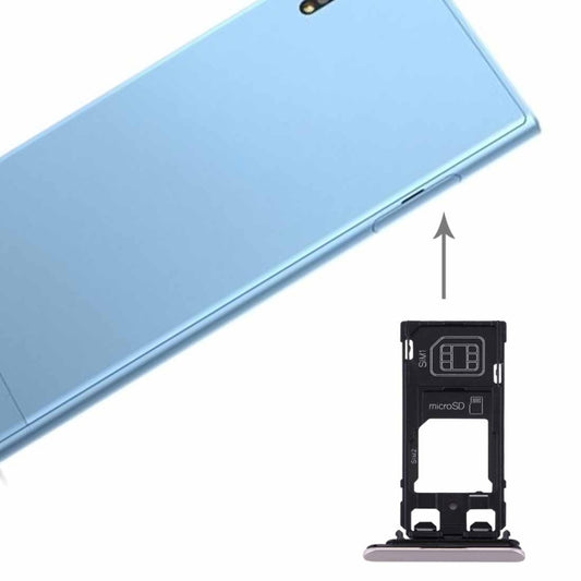 for Sony Xperia XZs (Dual SIM Version) SIM & Micro SD / SIM Card Tray, For XZs Dual SIM, For Xperia XZs Dual SIM