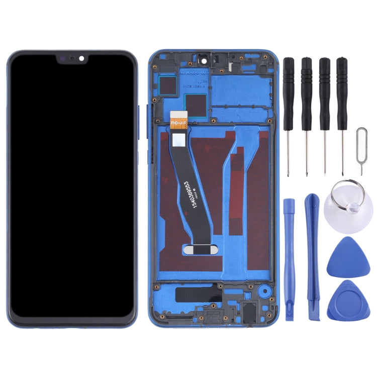 LCD Screen and Digitizer Full Assembly with Frame for Huawei Honor 8X