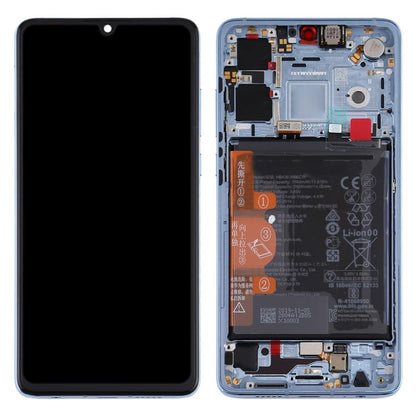 LCD Screen and Digitizer Full Assembly with Frame for Huawei P30, For Huawei P30(Breathing Crystal), For P30