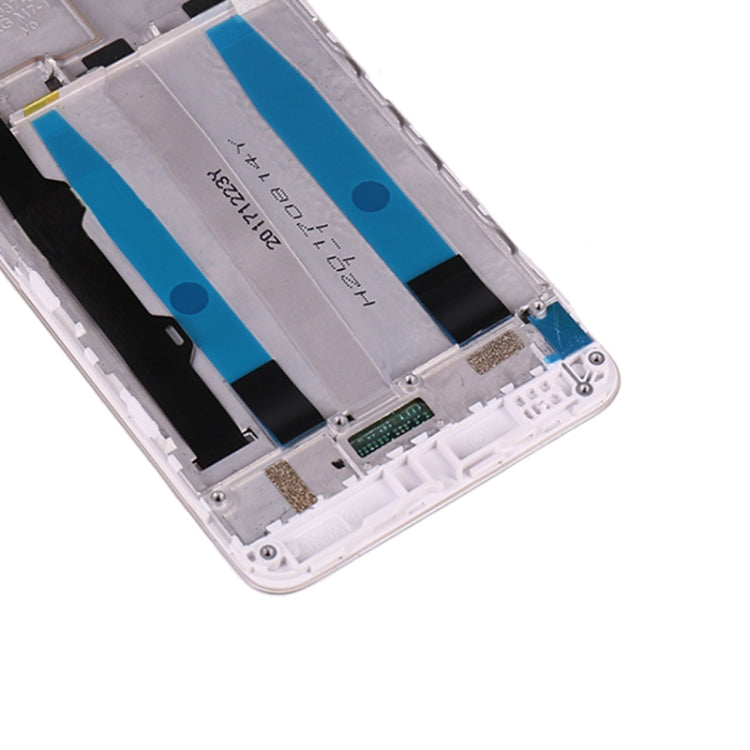 LCD Screen and Digitizer Full Assembly with Frame for Lenovo K6 Power, For Lenovo K6 Power