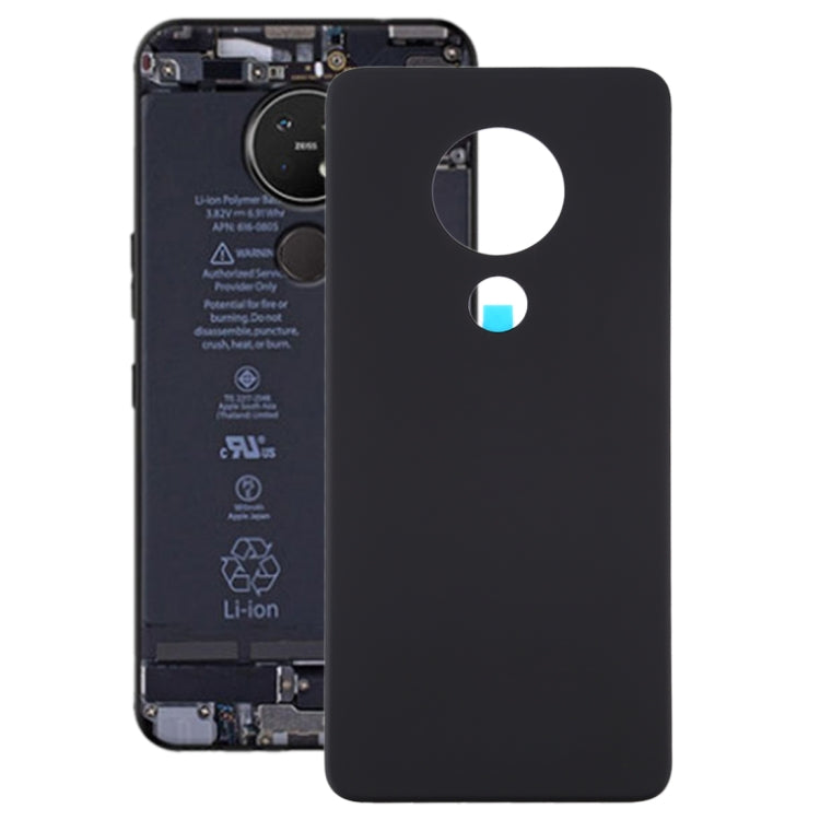 Battery Back Cover for Nokia 7.2 / 6.2 TA-1196 / TA-1198 / TA-1200 / TA-1187 / TA-1201 (Frosted Green), For Nokia 7.2 / 6.2(Frosted Silver), For Nokia 7.2 / 6.2, For Nokia 7.2(Frosted Black), For Nokia 7.2(Black), For Nokia 7.2
