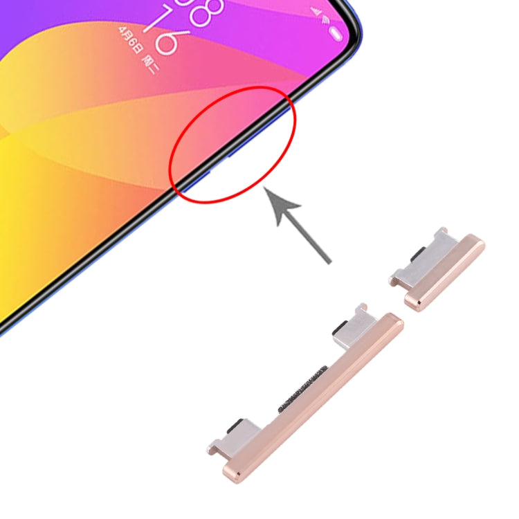 Side Keys for Xiaomi Mi CC9, For Mi CC9
