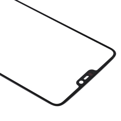 For OnePlus 6 Front Screen Outer Glass Lens, For OnePlus 6 Black