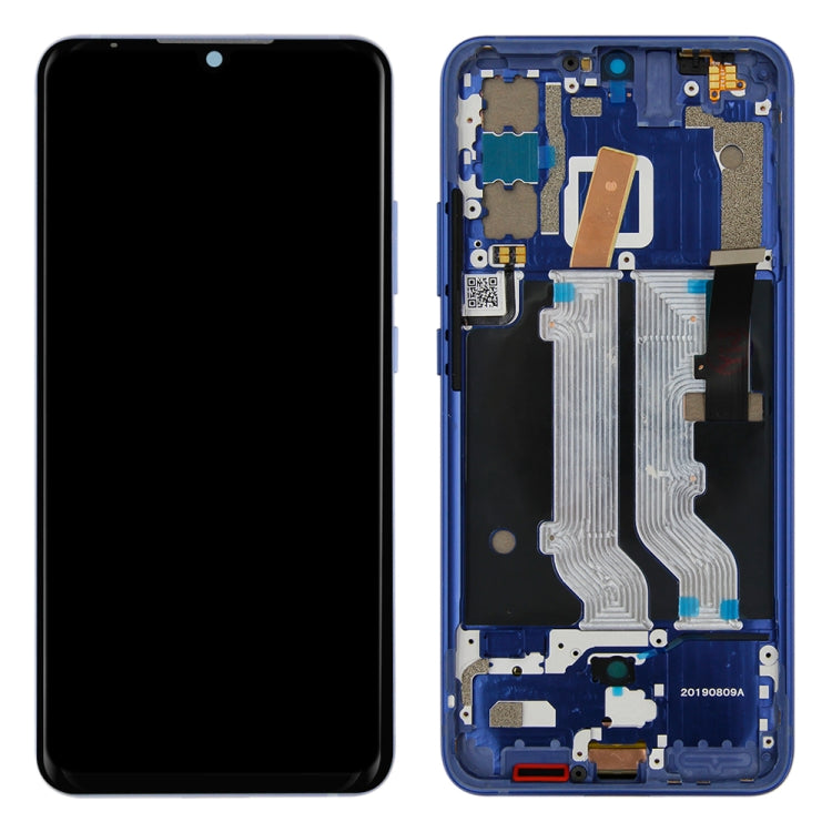 AMOLED Material LCD Screen and Digitizer Full Assembly with Frame for ZTE Axon 10 Pro (4G Version), For ZTE Axon 10 Pro 4G