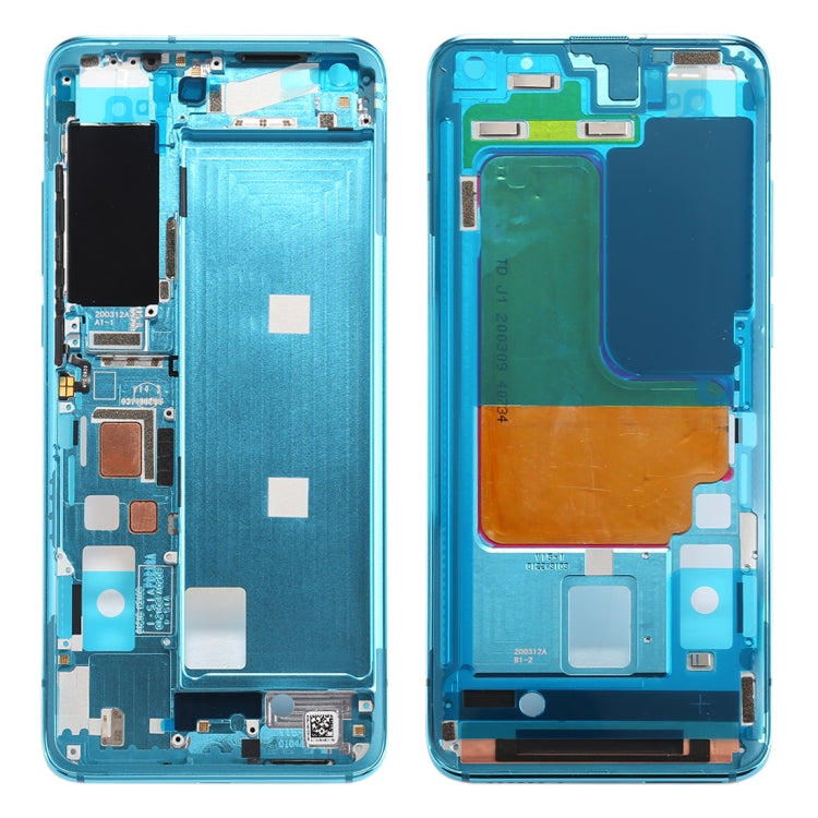Front Housing LCD Frame Bezel Plate for Xiaomi Mi 10 5G / Mi 10 Pro 5G, For Xiaomi  Mi 10 5G (Grey), For Mi 10 5G