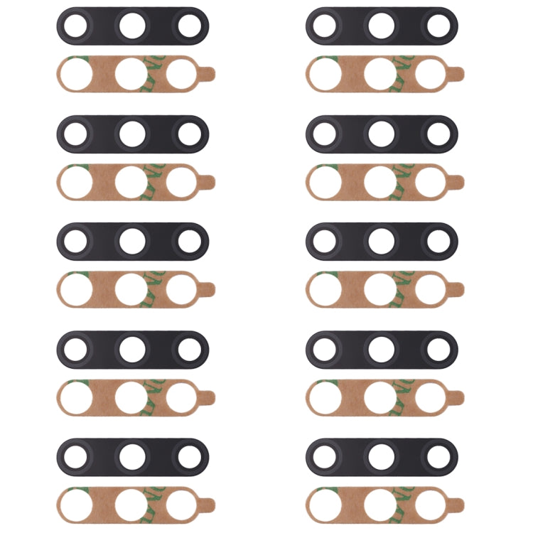 For Huawei P40 Lite E / Enjoy 10 10pcs Back Camera Lens