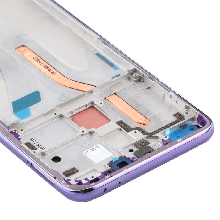 Front Housing LCD Frame Bezel Plate for Xiaomi Redmi K30, 4G Version, For Xiaomi Redmi K30(4G Version) (Purple), For Xiaomi Redmi K30, For Xiaomi Redmi K30(4G Version)