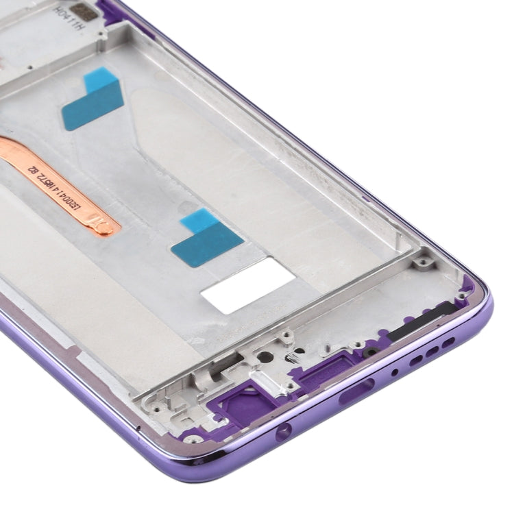 Front Housing LCD Frame Bezel Plate for Xiaomi Redmi K30, 4G Version, For Xiaomi Redmi K30(4G Version) (Purple), For Xiaomi Redmi K30, For Xiaomi Redmi K30(4G Version)