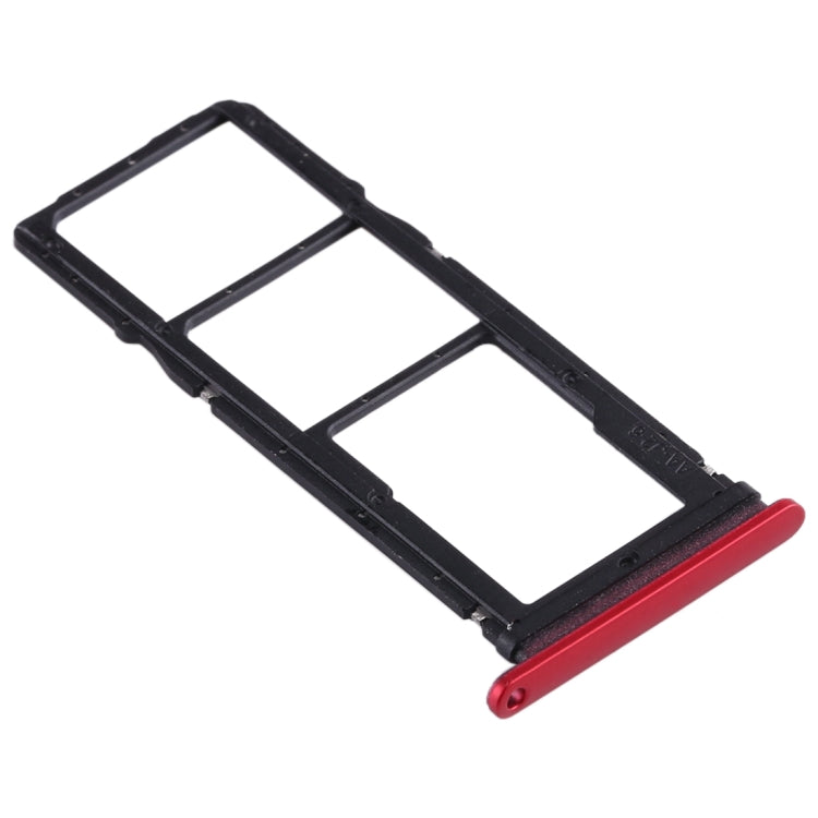SIM Card Tray + SIM Card Tray + Micro SD Card Tray for Huawei Enjoy 10 / Honor Play 3, For Huawei Enjoy 10, For Huawei Enjoy 10(Purplish Red), For Huawei Enjoy 10 (Dark Blue)