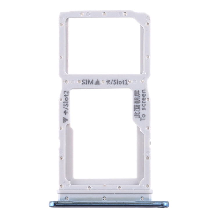 SIM Card Tray + SIM Card Tray / Micro SD Card Tray for Huawei Enjoy 10 Plus, For Huawei Enjoy 10 Plus