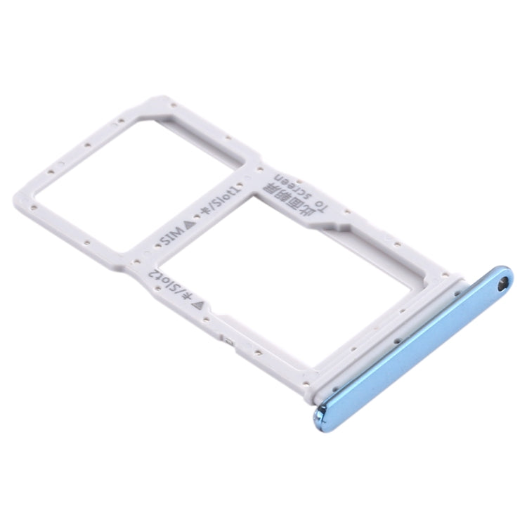 SIM Card Tray + SIM Card Tray / Micro SD Card Tray for Huawei Enjoy 10 Plus, For Huawei Enjoy 10 Plus