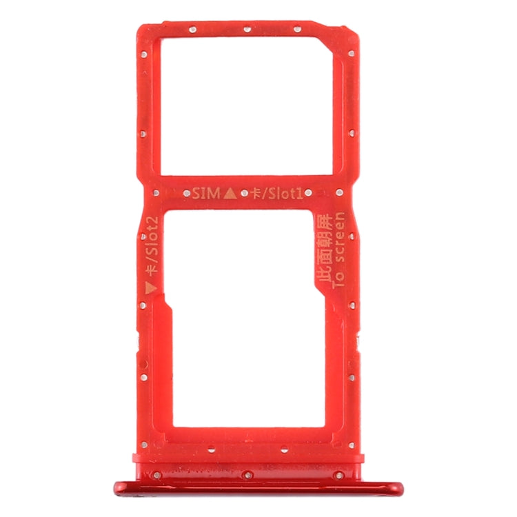 SIM Card Tray + SIM Card Tray / Micro SD Card Tray for Huawei Enjoy 10 Plus, For Huawei Enjoy 10 Plus