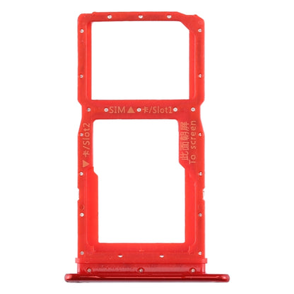 SIM Card Tray + SIM Card Tray / Micro SD Card Tray for Huawei Enjoy 10 Plus, For Huawei Enjoy 10 Plus