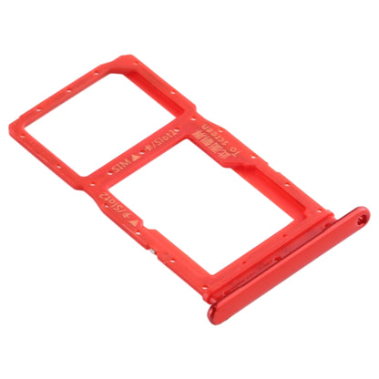SIM Card Tray + SIM Card Tray / Micro SD Card Tray for Huawei Enjoy 10 Plus, For Huawei Enjoy 10 Plus