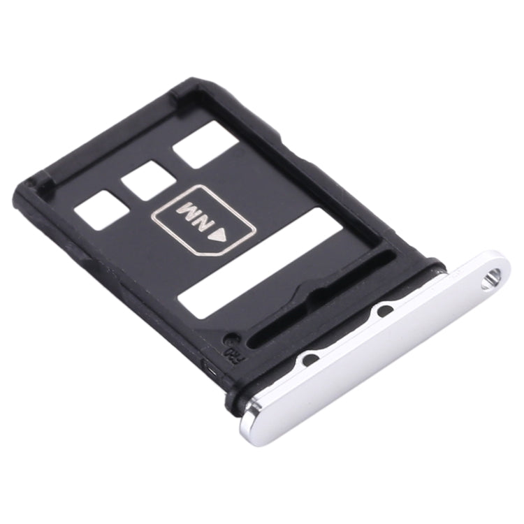 SIM Card Tray + NM Card Tray for Huawei P40, For Huawei P40