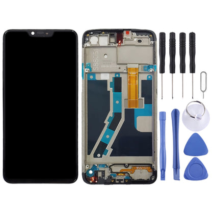 LCD Screen and Digitizer Full Assembly with Frame for OPPO A5 / A3s, For OPPO A5 / A3s