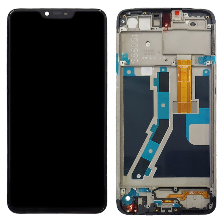LCD Screen and Digitizer Full Assembly with Frame for OPPO A5 / A3s, For OPPO A5 / A3s