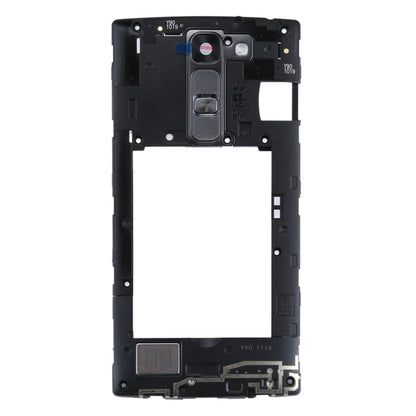 for LG C90 H500 Middle Frame Bezel with Speaker Ringer Buzzer & Rear Camera Lens & Home Button, For LG C90 H500