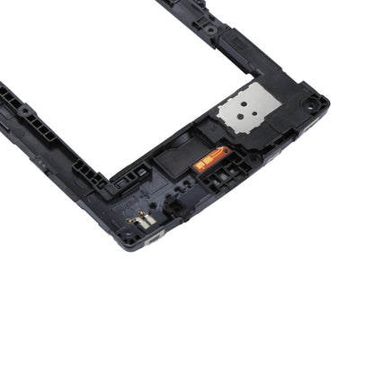 for LG C90 H500 Middle Frame Bezel with Speaker Ringer Buzzer & Rear Camera Lens & Home Button, For LG C90 H500