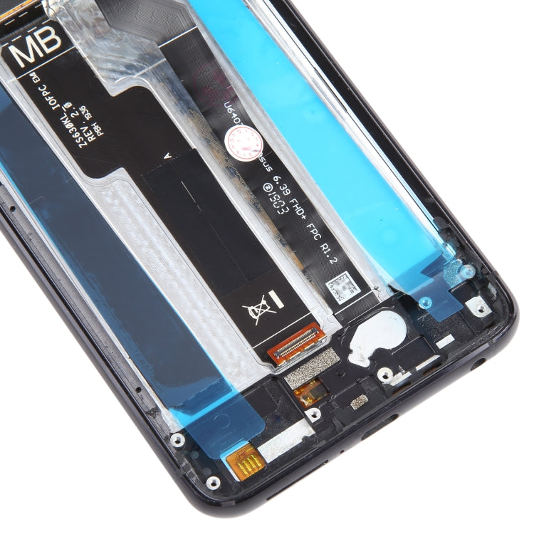 LCD Screen and Digitizer Full Assembly with Frame for Asus Zenfone 6 ZS630KL I01WD, For Zenfone 6 ZS630KL, For Asus Zenfone 6 ZS630KL