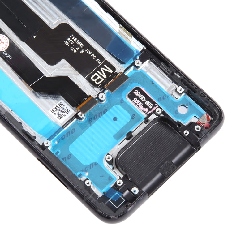LCD Screen and Digitizer Full Assembly with Frame for Asus Zenfone 6 ZS630KL I01WD, For Zenfone 6 ZS630KL, For Asus Zenfone 6 ZS630KL