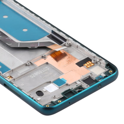 LCD Screen and Digitizer Full Assembly with Frame for Nokia 7.2 TA-1196