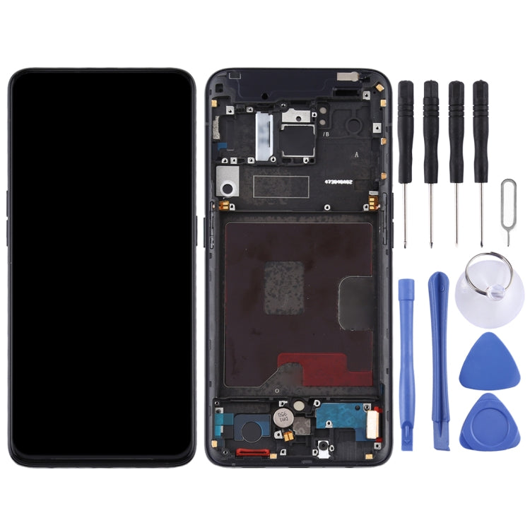 Original LCD Screen and Digitizer Full Assembly with Frame for OPPO Reno, For OPPO Reno(Original)