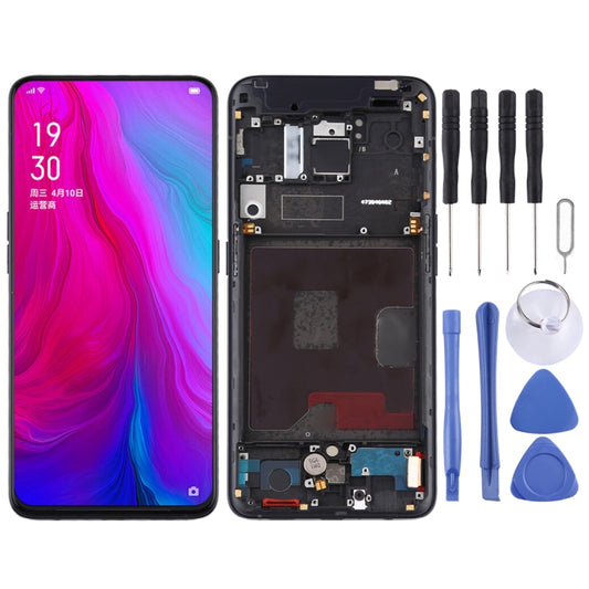 Original LCD Screen and Digitizer Full Assembly with Frame for OPPO Reno, For OPPO Reno(Original)