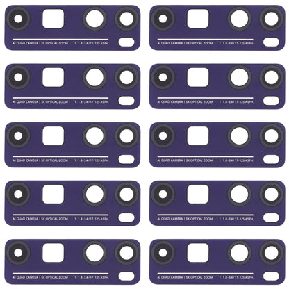 For Huawei Nova 7 Pro 5G  10pcs Back Camera Lens , For Huawei Nova 7 Pro 5G, For Huawei Nova 7 Pro 5G(Purple)