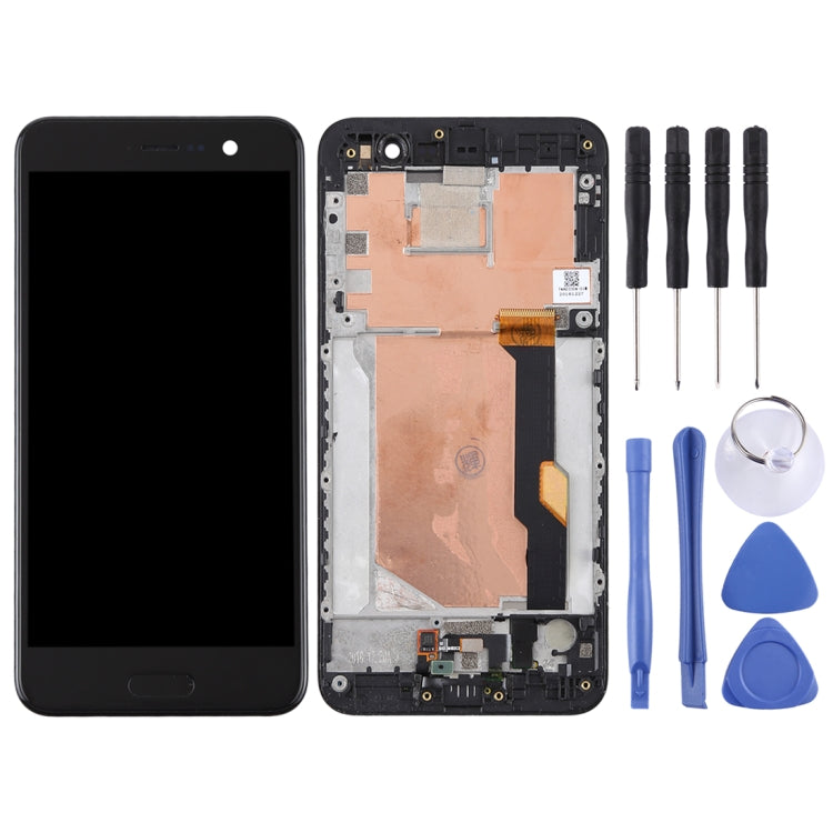 LCD Screen and Digitizer Full Assembly with Frame for HTC U Play, For U Play
