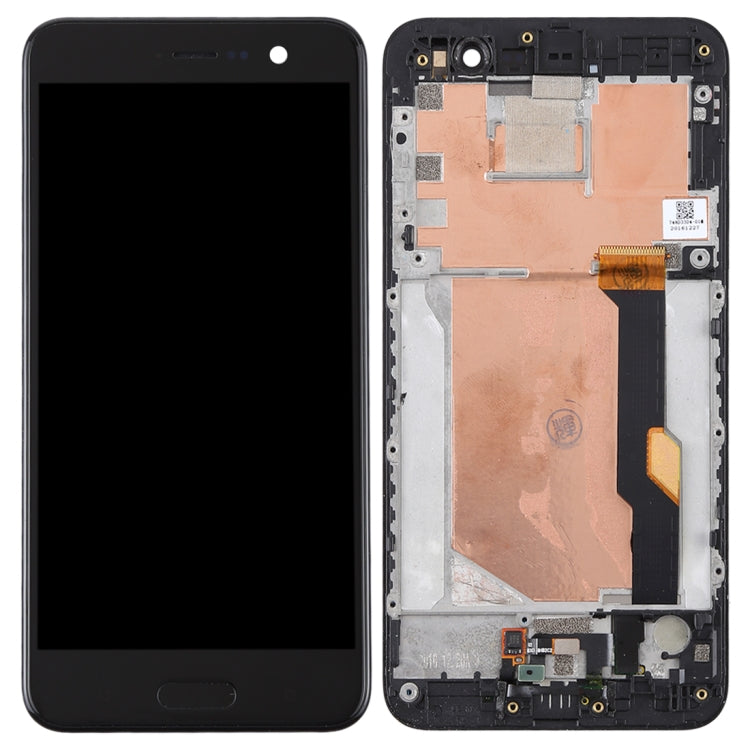 LCD Screen and Digitizer Full Assembly with Frame for HTC U Play, For U Play