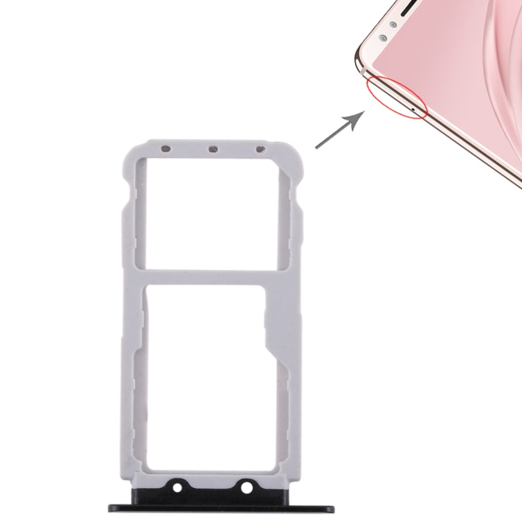 2 SIM Card Tray / Micro SD Card Tray for Huawei Nova 2s, For Huawei Nova 2s