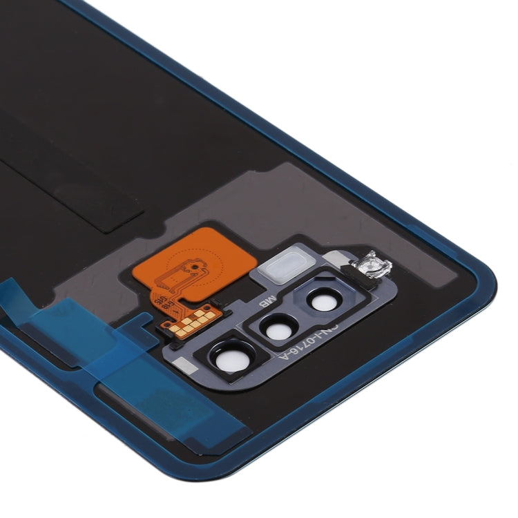 Original Battery Back Cover with Camera Lens Cover for LG Q70 / LM-Q730N(KR Version), For LG Q70(Original)